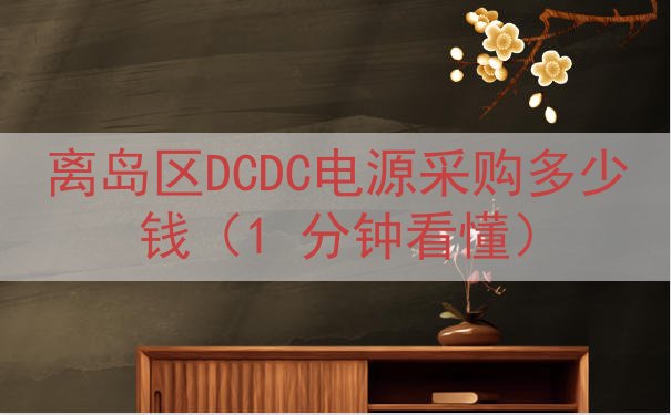 离岛区DCDC电源采购多少钱（1 分钟看懂）